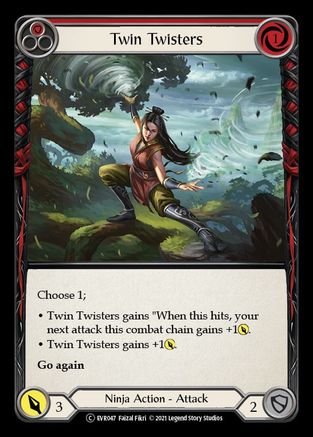 Twin Twisters (Red) (EVR047) - Everfest 1st Edition