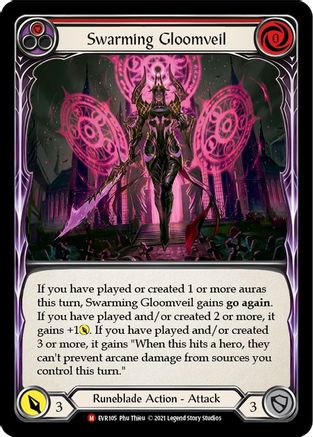 Swarming Gloomveil (EVR105) - Everfest 1st Edition