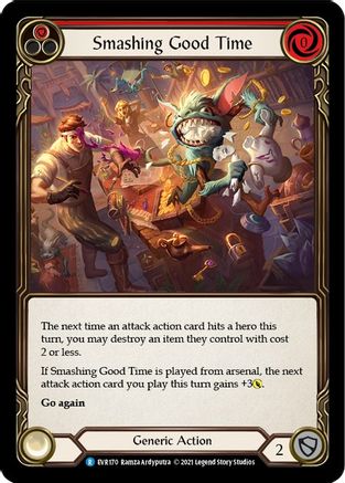 Smashing Good Time (Red) (EVR170) - Everfest 1st Edition Rainbow Foil