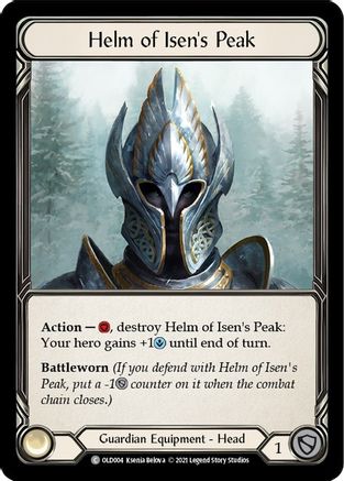 Helm of Isen's Peak (OLD004) - Blitz Deck: Tales of Aria - Oldhim