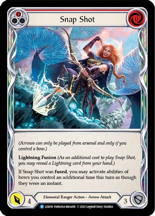 Snap Shot (Red) (LXI010) - Blitz Deck: Tales of Aria - Lexi