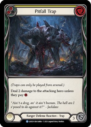 Pitfall Trap (LXI029) - Blitz Deck: Tales of Aria - Lexi