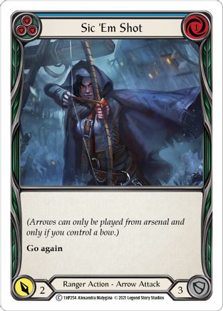 Sic 'Em Shot (Blue) (1HP254) - History Pack Vol.1