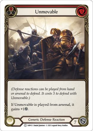 Unmovable (Red) (1HP411) - History Pack Vol.1