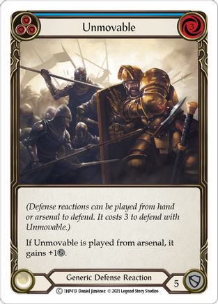 Unmovable (Blue) (1HP413) - History Pack Vol.1