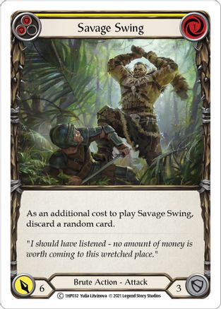 Savage Swing (Yellow) (1HP032) - History Pack Vol.1