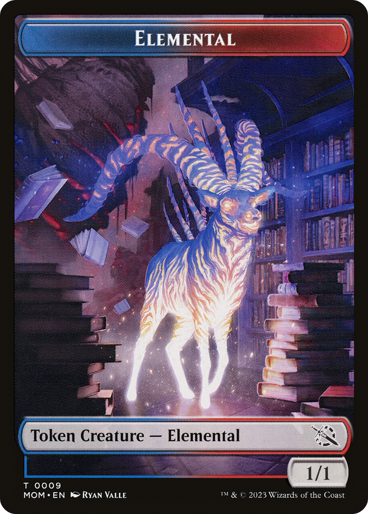 Elemental (TMOM-009) [March of the Machine Tokens] Foil