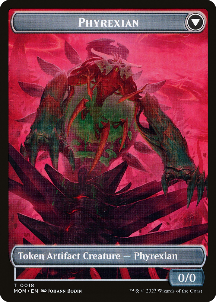 Incubator // Phyrexian (TMOM-018) [March of the Machine Tokens]