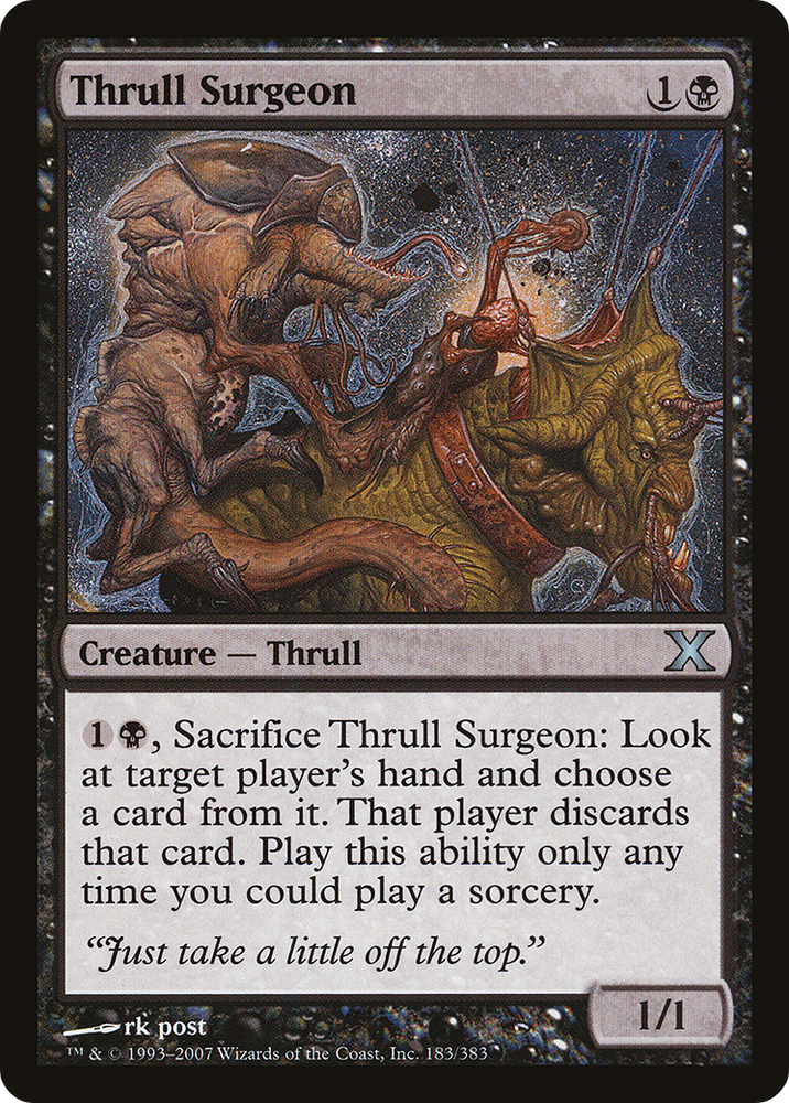 Thrull Surgeon (10E-183) [Tenth Edition]