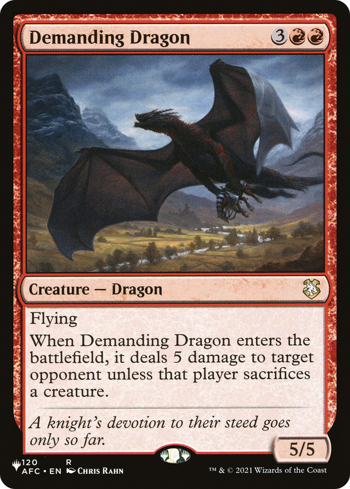 Demanding Dragon (LIST-120) [The List Reprints]