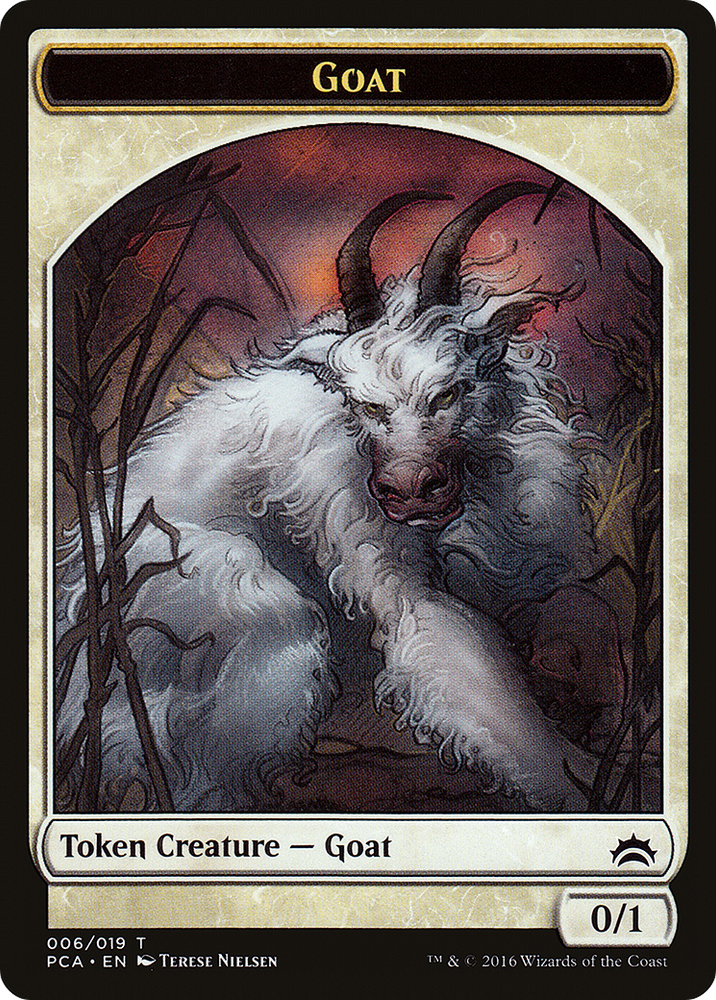 Goat // Insect Double-sided Token (PCA-6 // 15) [Planechase Anthology Tokens]
