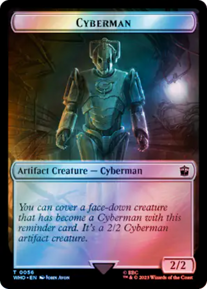 Cyberman (TWHO-056) [Doctor Who Tokens] Foil
