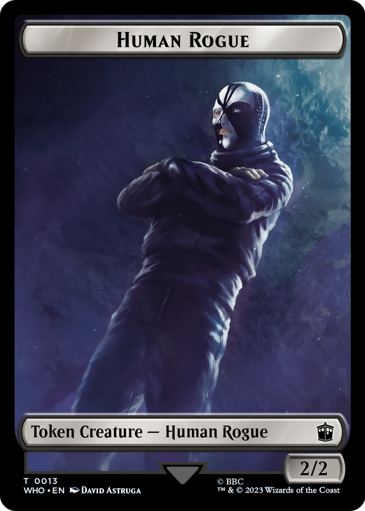 Human Rogue (TWHO-013) [Doctor Who Tokens]