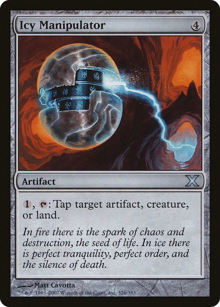 Icy Manipulator (10E-326) [Tenth Edition] Foil