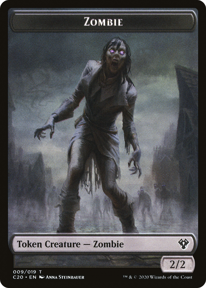 Zombie (TC20-009) [Commander 2020 Tokens]