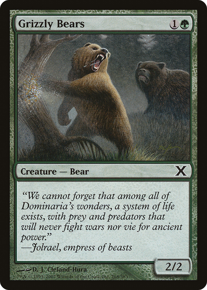 Grizzly Bears (10E-268) [Tenth Edition]