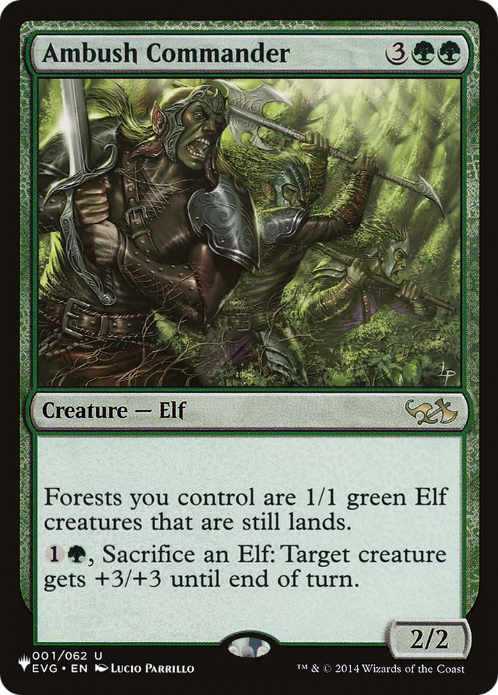Ambush Commander [The List]
