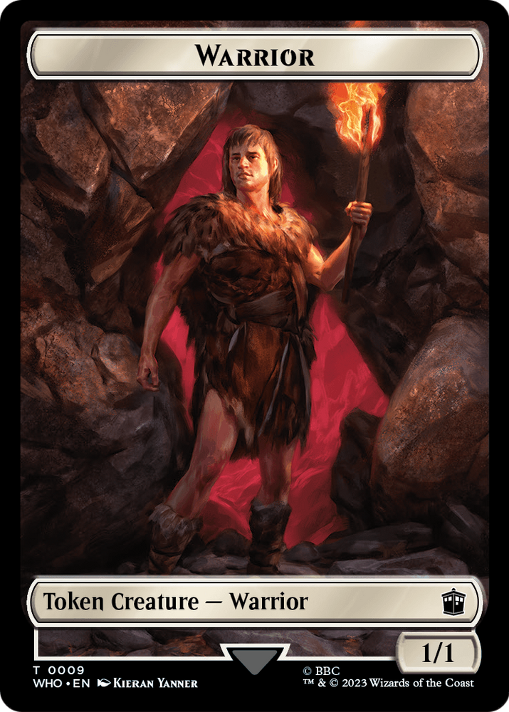 Warrior (TWHO-009) [Doctor Who Tokens]