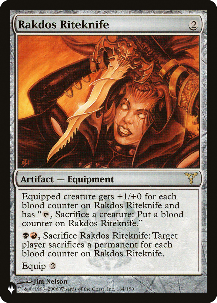 Rakdos Riteknife [The List]