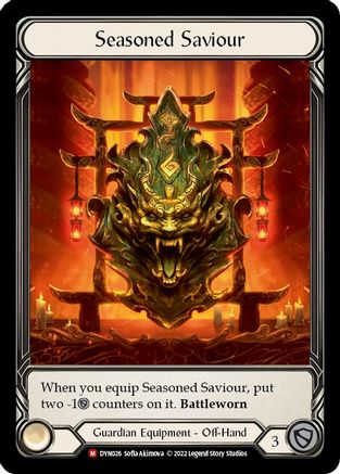 Seasoned Saviour (DYN026) - Dynasty Rainbow Foil