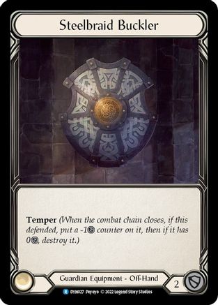 Steelbraid Buckler (DYN027) - Dynasty Cold Foil