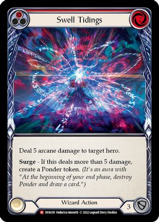 Swell Tidings (DYN195) - Dynasty Rainbow Foil