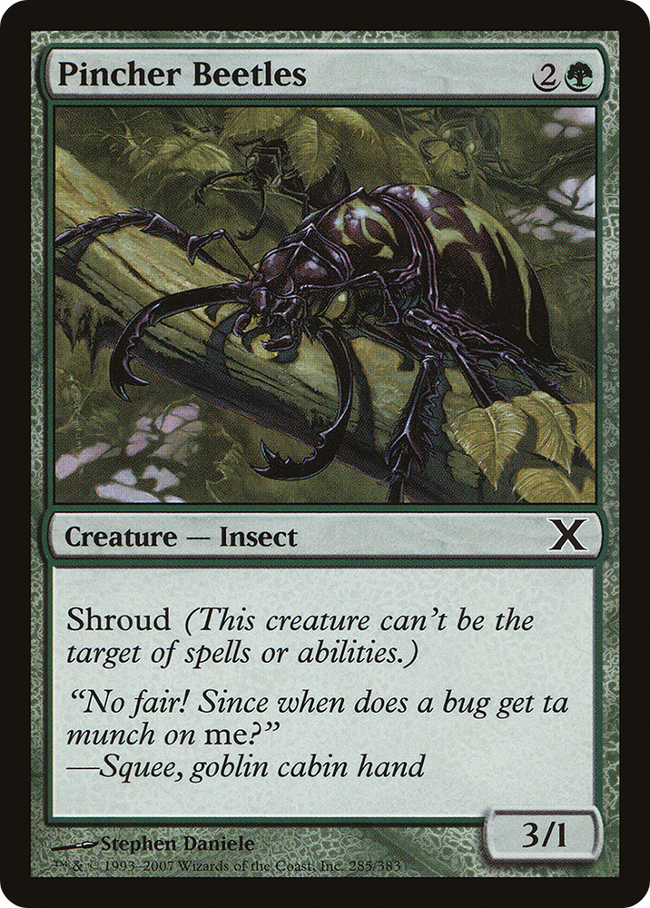 Pincher Beetles (10E-285) [Tenth Edition]