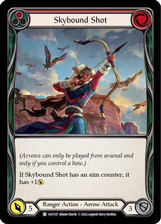 Skybound Shot (Red) (OUT127) - Outsiders