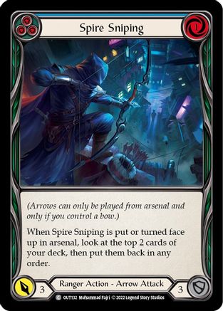 Spire Sniping (Blue) (OUT132) - Outsiders