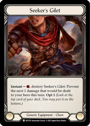 Seeker's Gilet (OUT176) - Outsiders