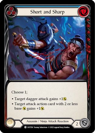 Short and Sharp (Blue) (OUT156) - Outsiders