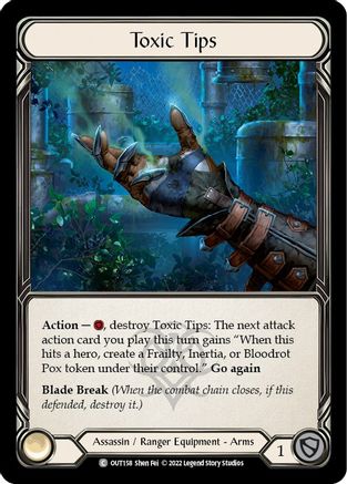Toxic Tips (OUT158) - Outsiders Rainbow Foil