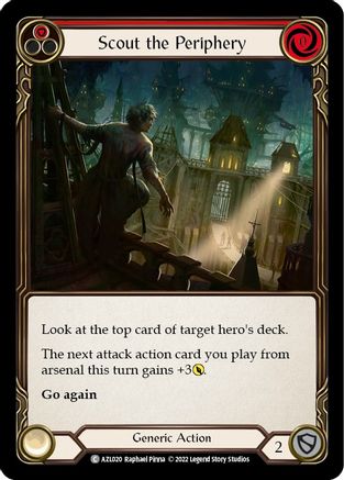 Scout the Periphery (Red) (AZL020) - Blitz Deck: Outsiders - Azalea