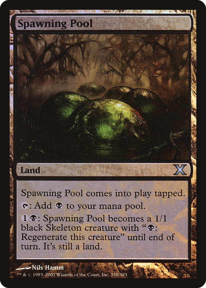 Spawning Pool (10E-358★) [Tenth Edition] Foil