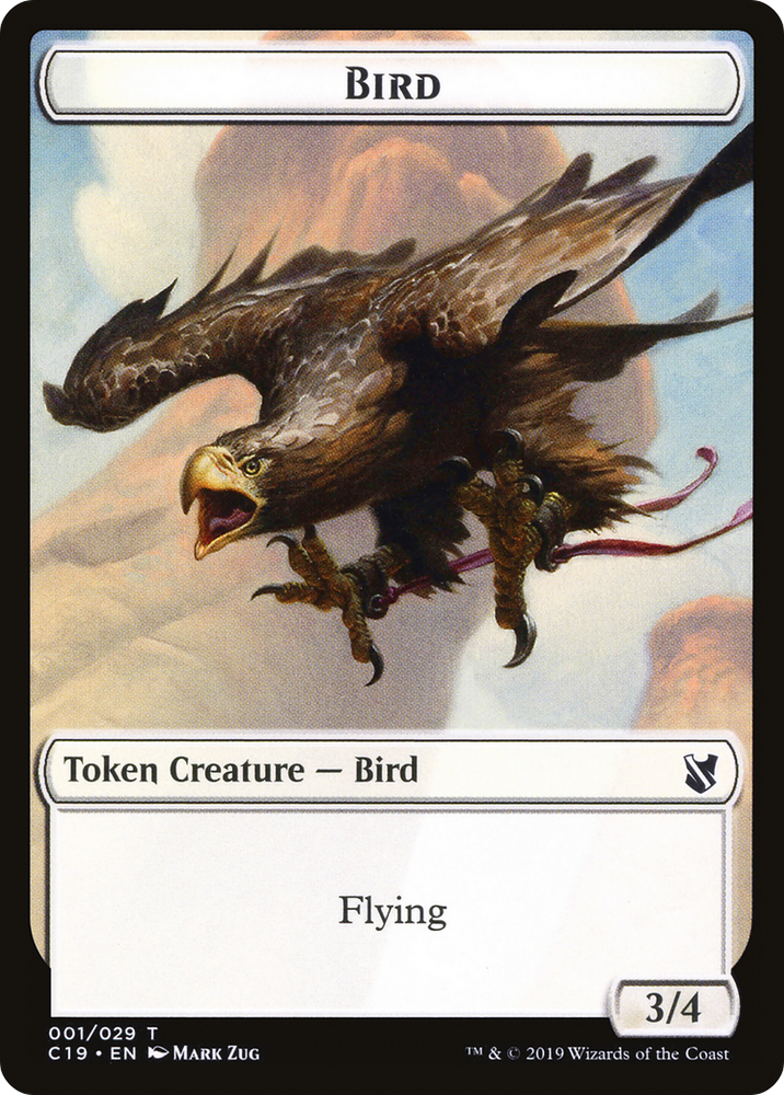 Bird (TC19-001) [Commander 2019 Tokens]