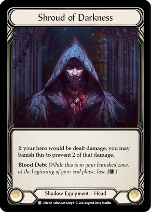 Shroud of Darkness (DTD165) - Dusk till Dawn Cold Foil