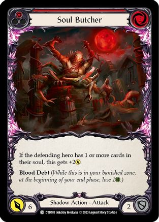 Soul Butcher (Red) (DTD181) - Dusk till Dawn