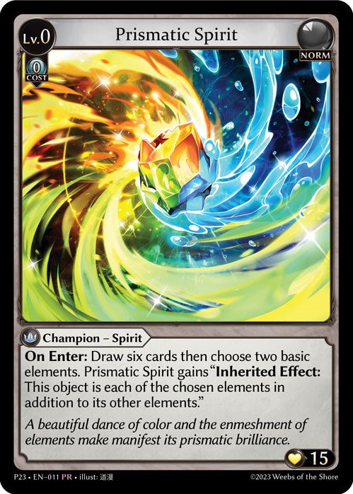 Prismatic Spirit (011) [Promotional Cards]