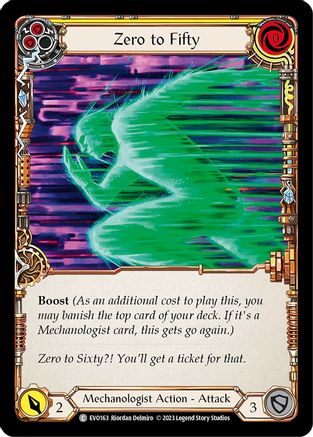 Zero to Fifty (Yellow) (EVO163) - Bright Lights