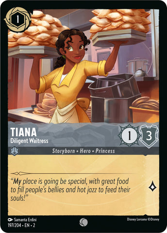 Tiana - Diligent Waitress (197/204) [Rise of the Floodborn]
