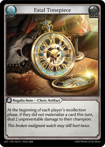 Fatal Timepiece (22) [Alchemical Revolution]