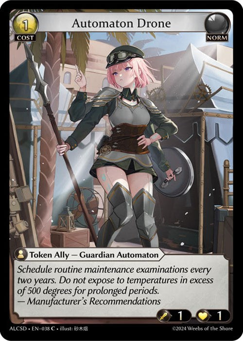 Automaton Drone (38) [Alchemical Revolution: Starter Decks]