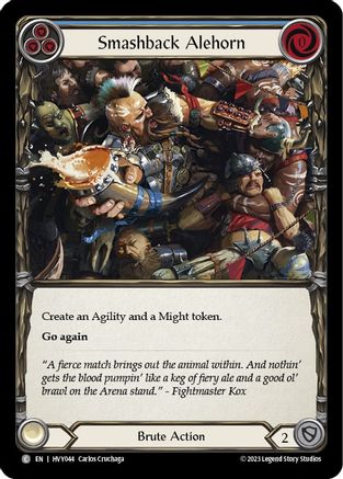 Smashback Alehorn (HVY044) - Heavy Hitters Rainbow Foil