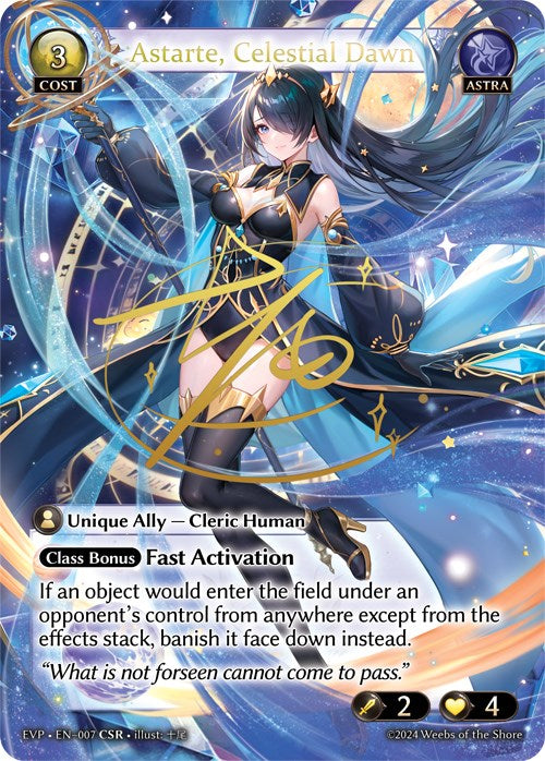 Astarte, Celestial Dawn (007) [Alchemical Revolution Event Pack]