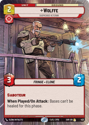 Wolffe - Suspicious Veteran (Hyperspace) (423) [Spark of Rebellion]