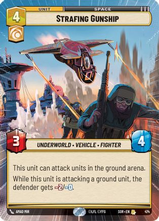 Strafing Gunship (Hyperspace) (474) - Spark of Rebellion