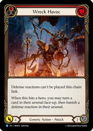 Wreck Havoc (Red) (AKO015) - Armory Deck: Kayo