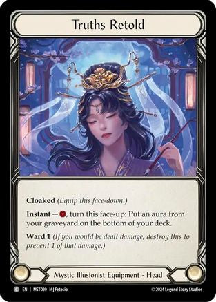 Truths Retold (MST029) - Part the Mistveil Cold Foil