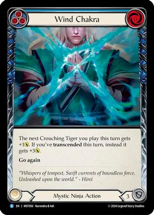 Wind Chakra (Blue) (MST056) - Part the Mistveil