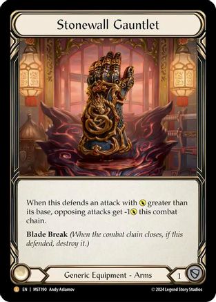 Stonewall Gauntlet (MST190) - Part the Mistveil Rainbow Foil